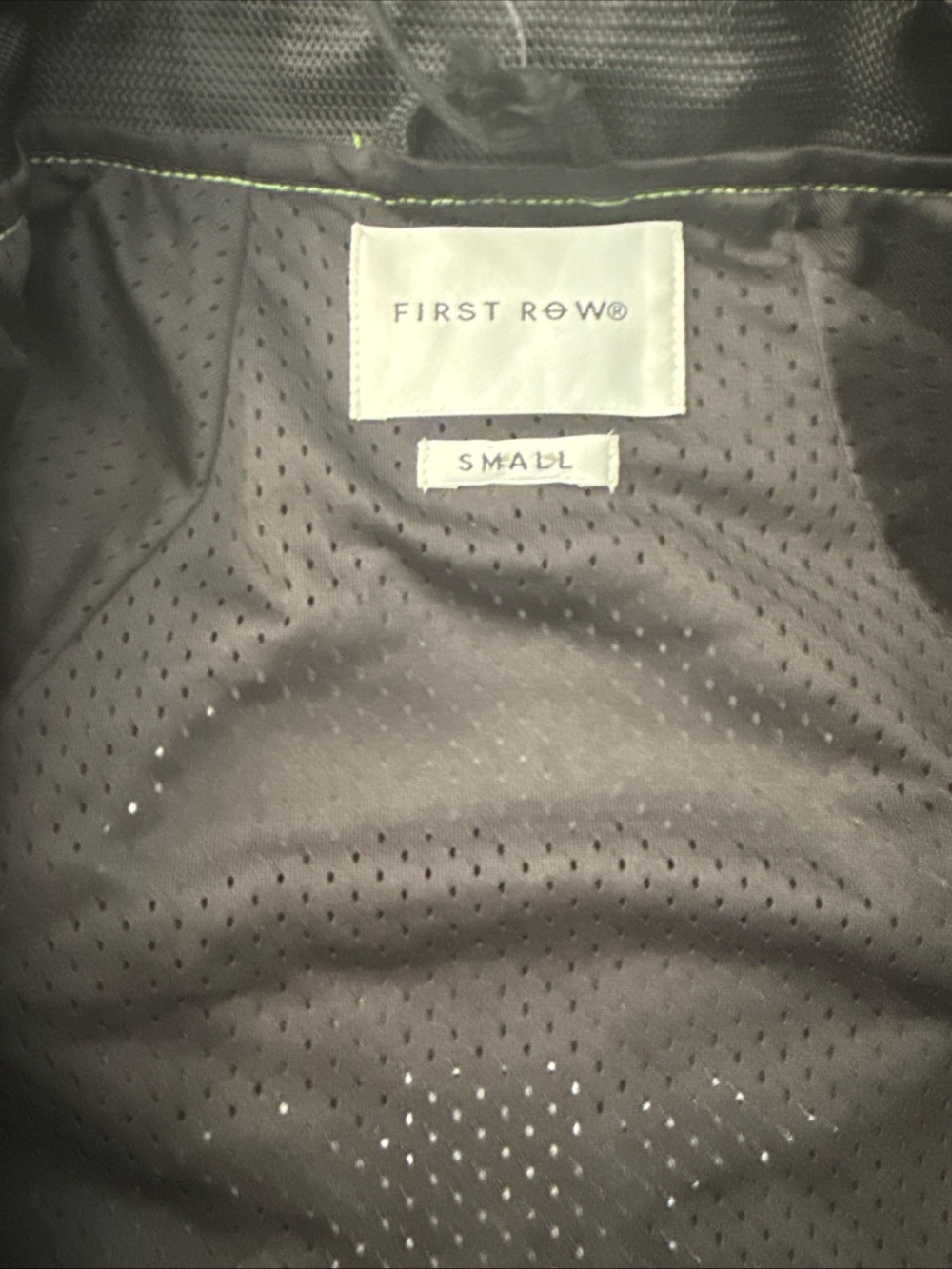 First Row Jacket - Intellectual Property Mesh Motorcycle - Size Small - Picture 6 of 8